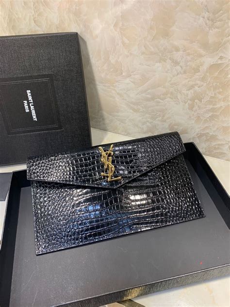 saint laurent clutch sale|yves saint laurent envelope clutch.